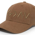 CH103 - Ladies Light Brown God is Greater Hat (God is greater  than the ups and downs)