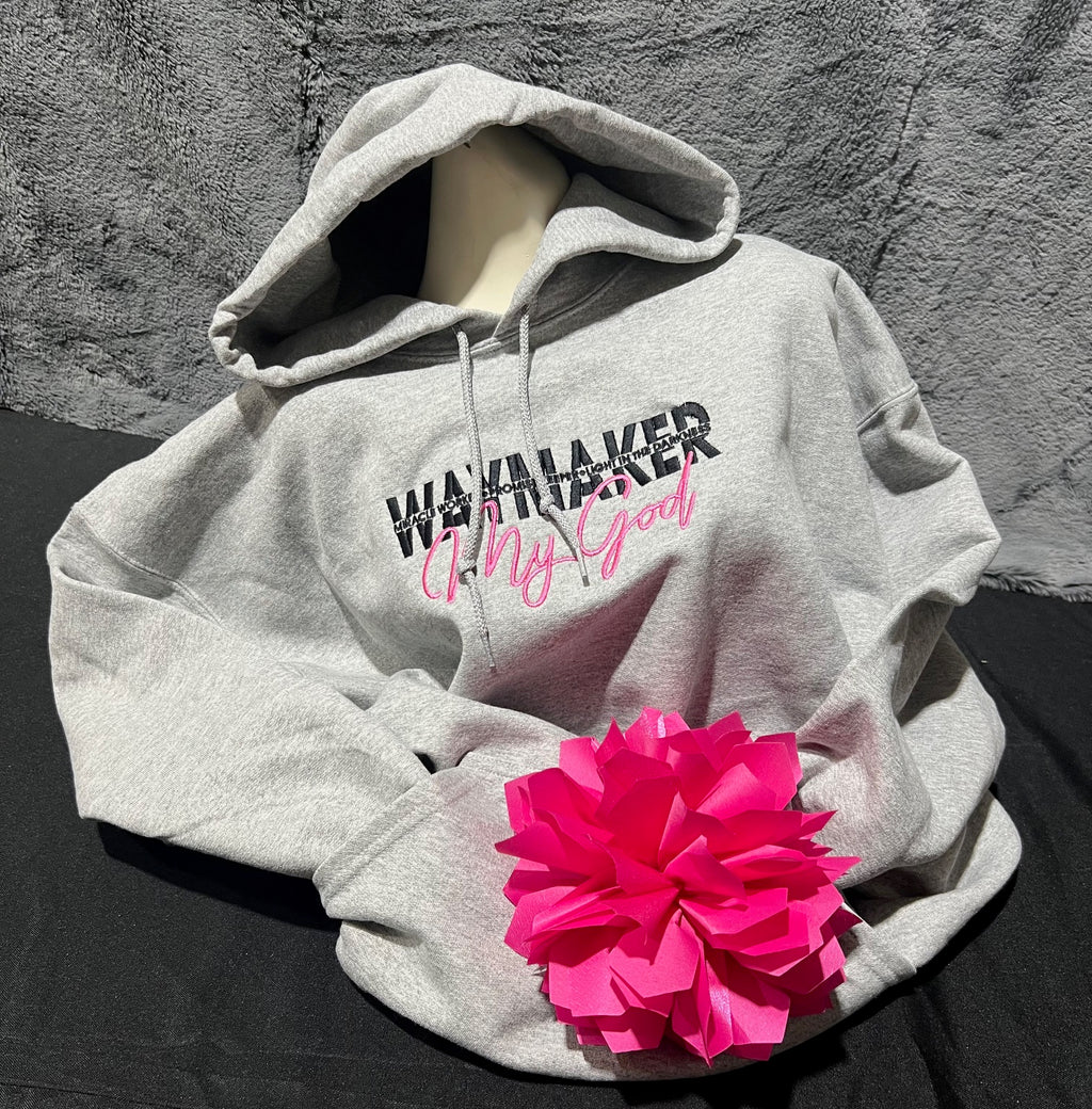 CS100 - Embroidered Waymaker Hooded Sweatshirt