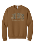 CS104 - Jesus, the way, the truth, the life Ladies Embroidered Sweatshirt