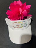 CV100 - God is Good Embroidered Visor