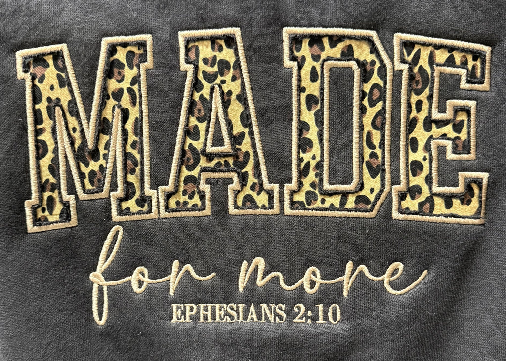 CS108 - Made for More Ephesians 2:10 Ladies Hoodie